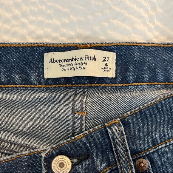 Ultra High Rise Ankle Straight Jean - Picture 7 of 7